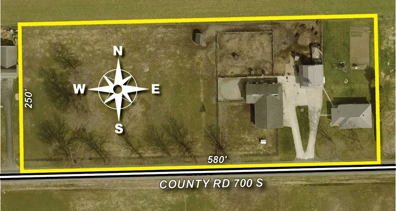 3.25 Acres - House - Barns - Shop