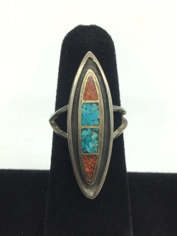 Artisan made ring from auction in Springfield, Missouri