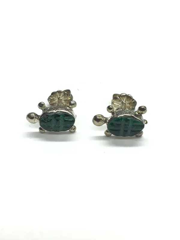 Zuni handmade earrings from auction in Springfield, Missouri