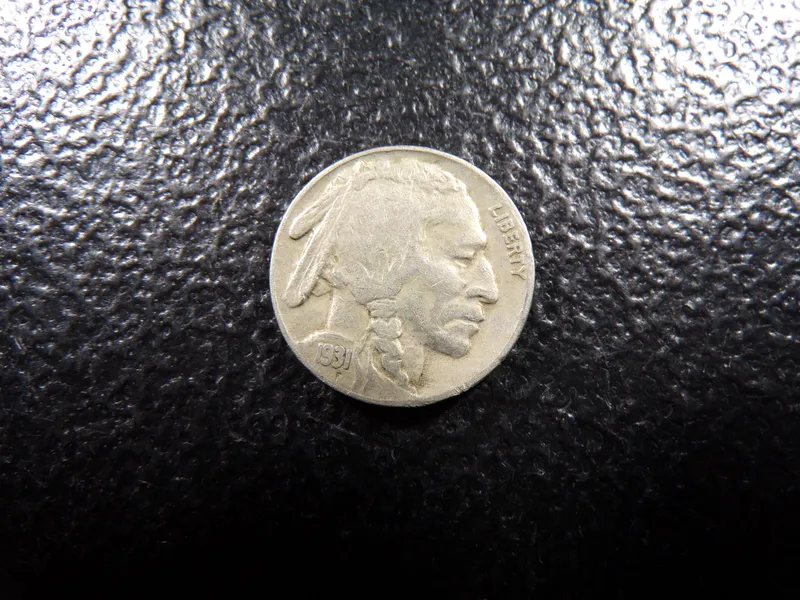 1931-S INDIAN HEAD BUFFALO NICKEL from auction in Englewood, Ohio