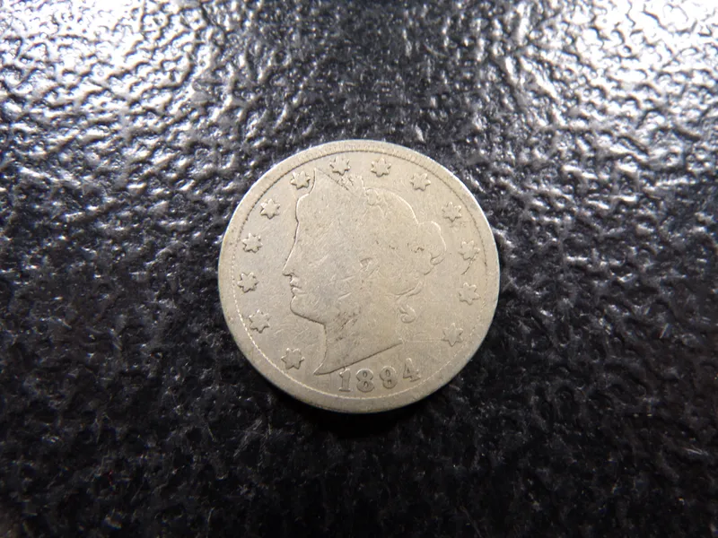 1894 LIBERTY HEAD V NICKEL from auction in Englewood, Ohio