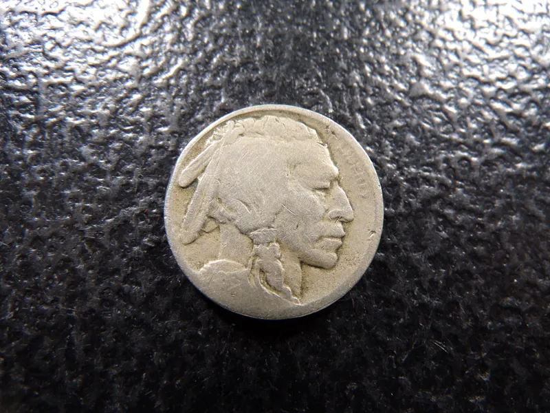 1913-S T-1 RARE DATE INDIAN HEAD BUFFALO NICKEL from auction in Englewood, Ohio
