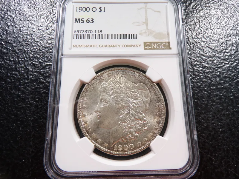 1900-O NGC MS63 MORGAN SILVER DOLLAR from auction in Englewood, Ohio