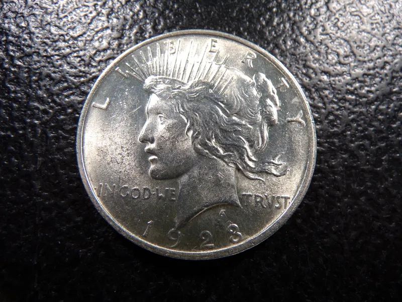 1923 PEACE SILVER DOLLAR from auction in Englewood, Ohio