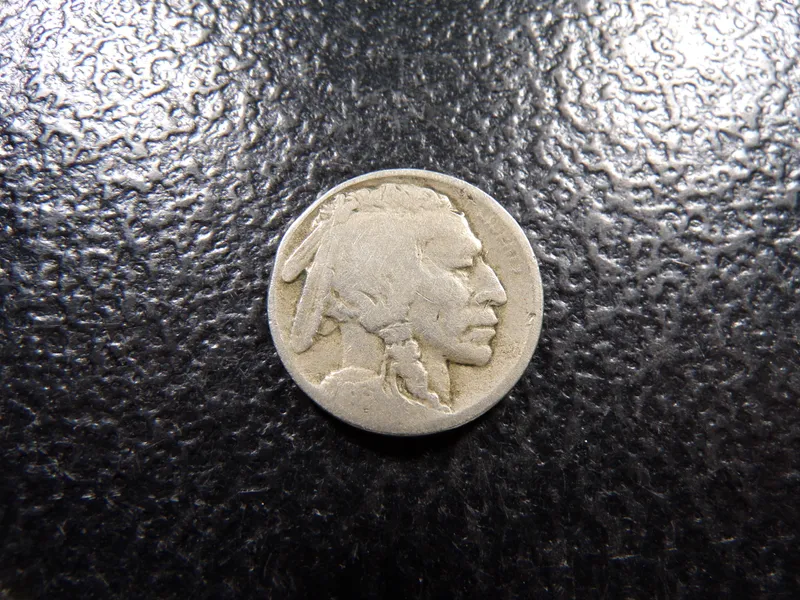 1913-S T-1 RARE DATE INDIAN HEAD BUFFALO NICKEL from auction in Englewood, Ohio