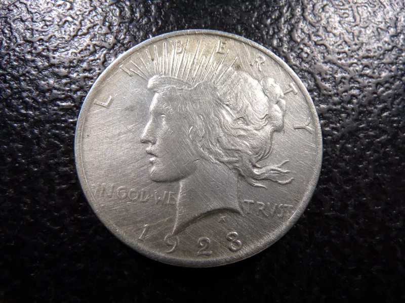 1923 PEACE SILVER DOLLAR from auction in Englewood, Ohio