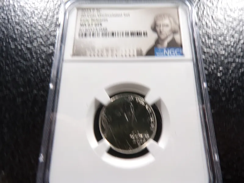2023-P NGC MS67 6FS JEFFERSON NICKEL from auction in Englewood, Ohio
