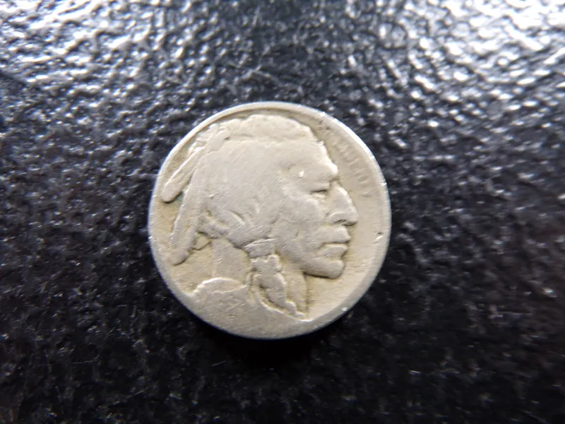 1913-S T-1 RARE DATE INDIAN HEAD BUFFALO NICKEL from auction in Englewood, Ohio