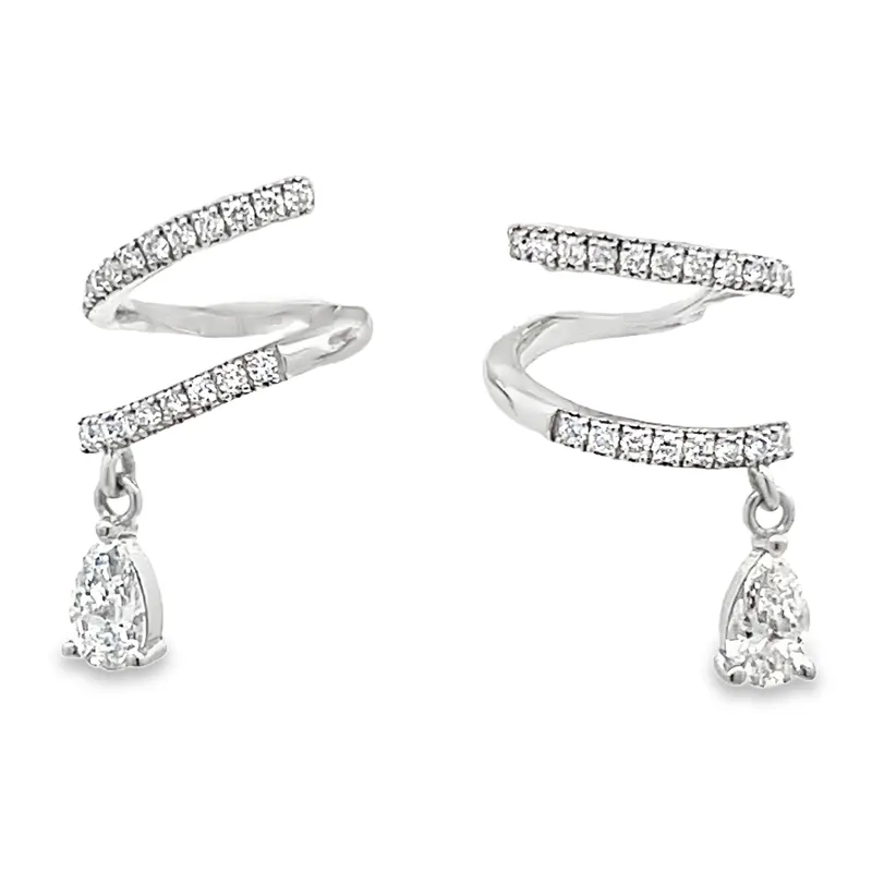 Lab-Grown Diamond Earrings from auction in Port St Lucie, Florida