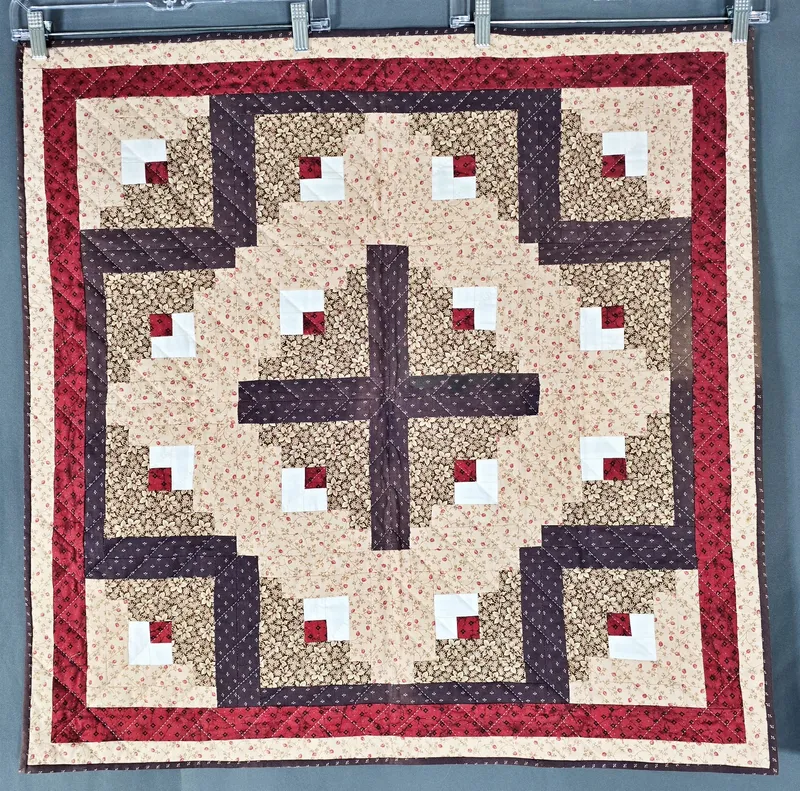 Cross Country Quilt by Frances Abell Brand from auction in Princeton, New Jersey