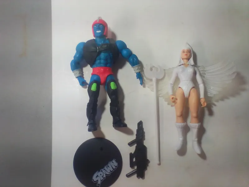 Two Mattel Masters of the Universe Origins Action Figures Including Kronis and White Sorceress from auction in Brewton, Alabama