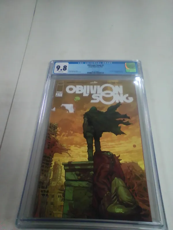 Oblivion Song #1 Image Comics Robert Kirkman CGC 9.8 Graded Comic Book from auction in Brewton, Alabama