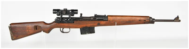 Walther G43 Semi-Automatic Rifle 7.92mm with 22 Inch Barrel 1944 from auction in Henderson, Texas