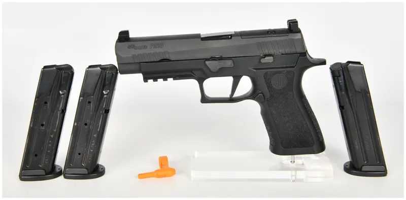 Sig Sauer P320 Semi-Automatic Pistol 9mm with 4.7 Inch Barrel from auction in Henderson, Texas