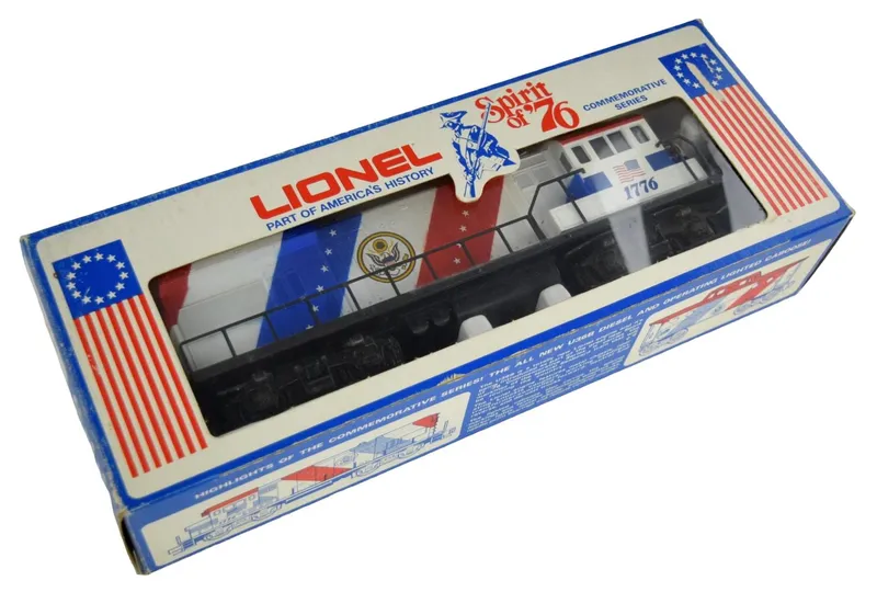 Lionel 6-1776 O Gauge Spirit of 76 U36B Powered Diesel Locomotive EX/Box from auction in Carrollton, Texas