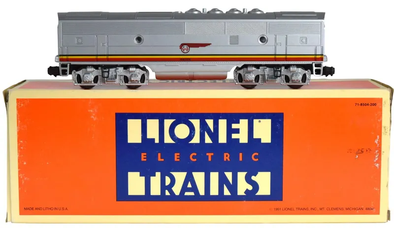 Lionel Santa Fe  6-18115 F-3B Non Powered B Unit NIB from auction in Carrollton, Texas