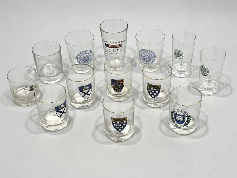 Collection of Commemorative Glassware from auction in Cranston, Rhode Island