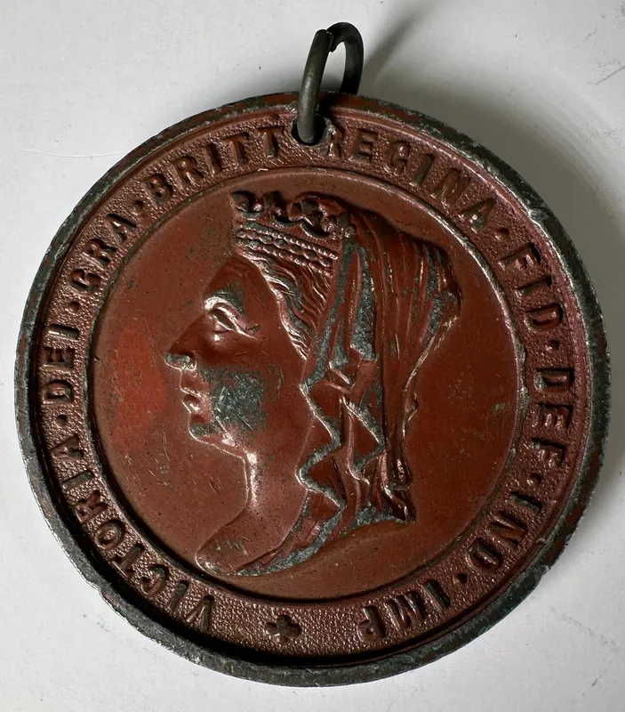 Queen Victoria 1837-1897 Jubilee Medal from auction in Cranston, Rhode Island