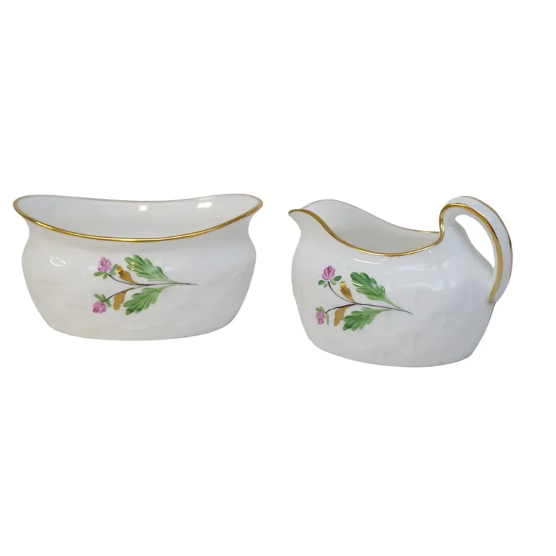 TIFFANY & CO ENGLISH HAMMERSLEY CREAM & SUGAR from auction in Mount Pleasant, South Carolina