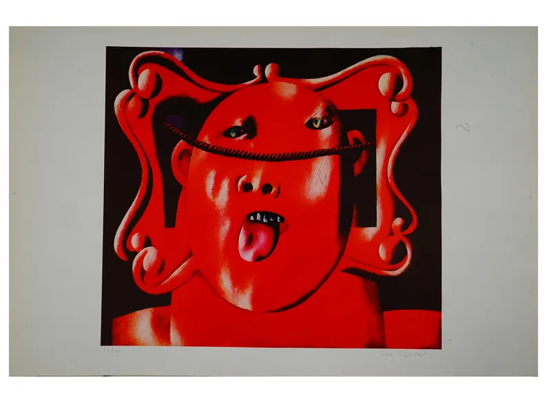 OLEG TSELKOV RUSSIAN LTD ED LITHOGRAPH CIRCUS from auction in New York, New York