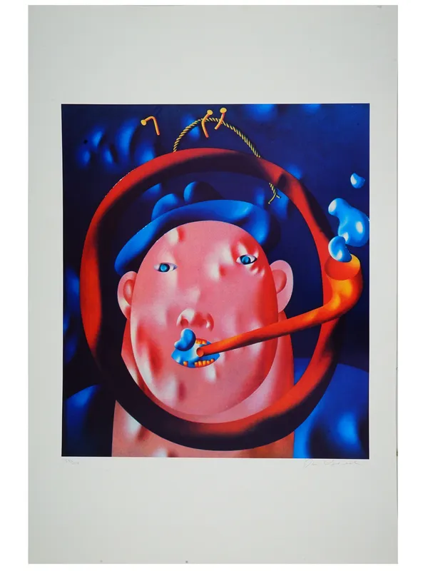 OLEG TSELKOV RUSSIAN LTD ED LITHOGRAPH CIRCUS from auction in New York, New York