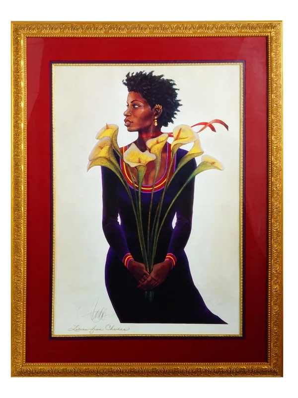 GILBERT YOUNG AND CHARLES BIBBS LTD ED PRINT from auction in New York, New York