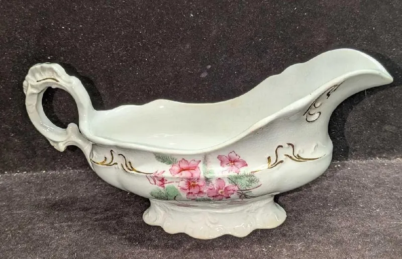 Vintage National China Company Gravy Boat from auction in Orlando, Florida