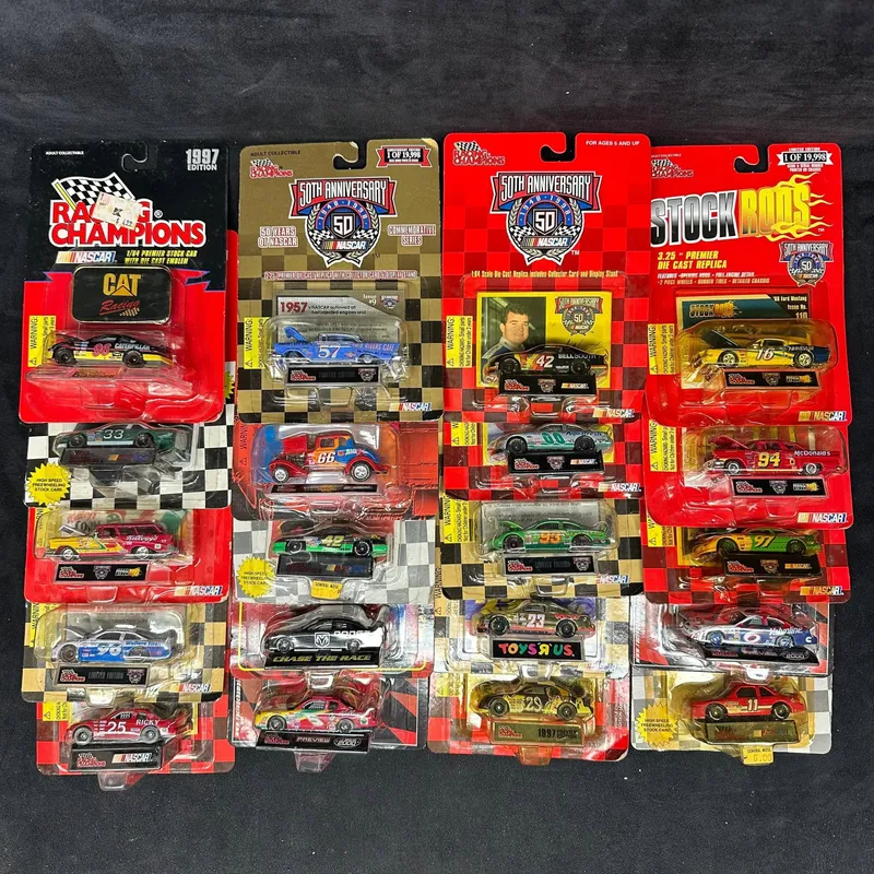 20 Racing Champions NASCAR Diecast Car Collectibles 1:64 Scale from auction in Orlando, Florida