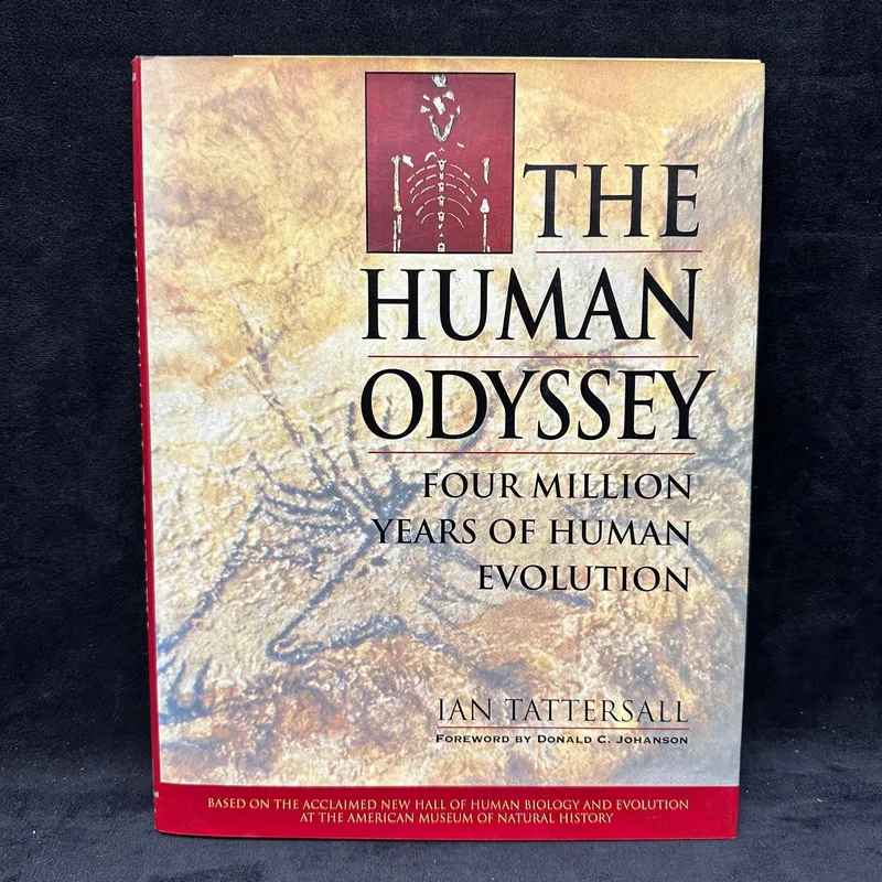 The Human Odyssey Ian Tattersall Hardcover Autographed Signed Book from auction in Orlando, Florida