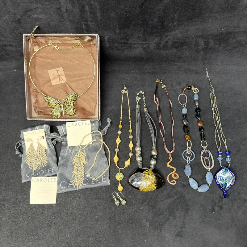 Designer Fashion Jewelry Collection Including Carolee Heidi Klum and Artisan Necklaces from auction in Orlando, Florida