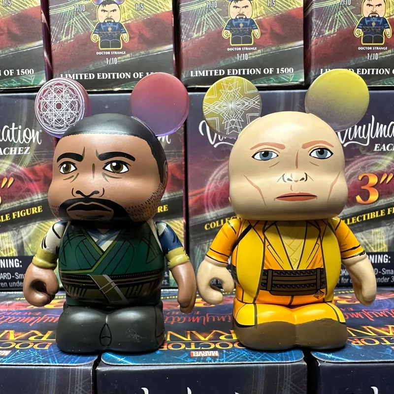 Disney Vinylmation Doctor Strange Eachez Series 29 Figures Mordo and The Ancient One from auction in Orlando, Florida