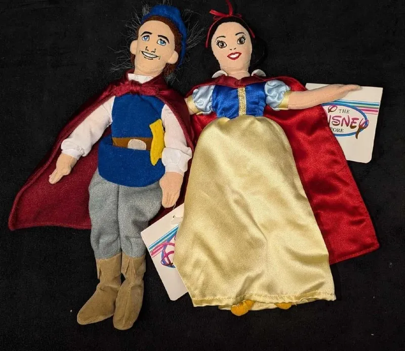 Disney's Snow White and Prince Plush Dolls from auction in Orlando, Florida