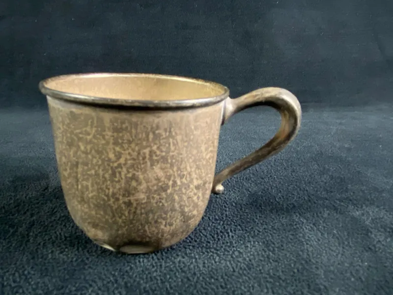3 Antique Sterling Silver Baby Cups / Tea Cups from auction in Orlando, Florida