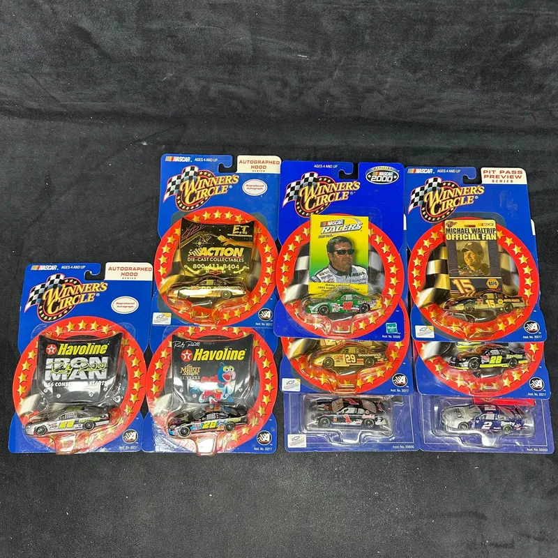 Winners Circle NASCAR Diecast Car Lot Havoline Ricky Rudd Dale Earnhardt Michael Waltrip from auction in Orlando, Florida