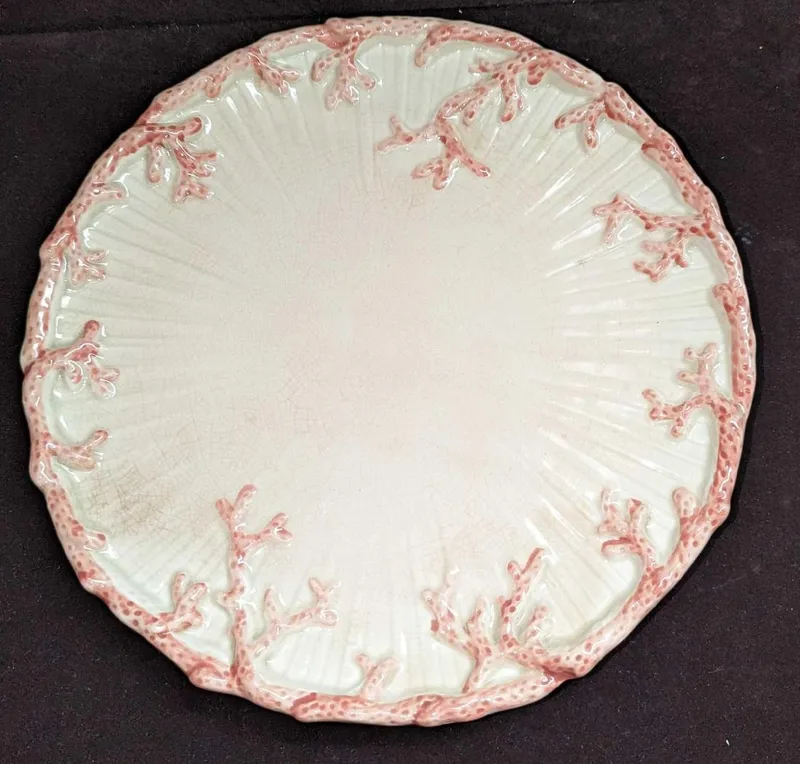 Vintage Retired Fitz & Floyd Oceana Dinner Plate D K57 from auction in Orlando, Florida