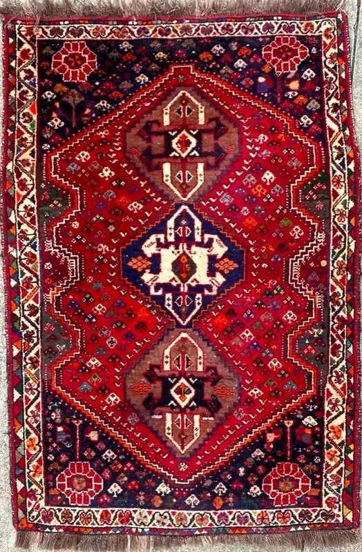 Vintage Persian Rug From Iran from auction in Orlando, Florida