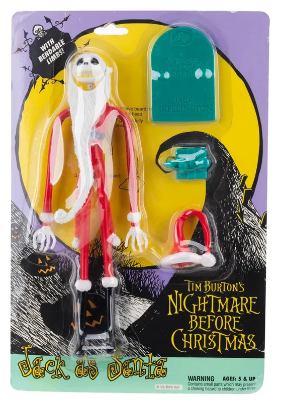 A Jack as Santa "Nightmare Before Christmas" Figure. from auction in Studio City, California