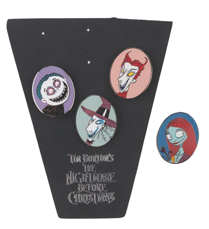 Disney Catalog "Nightmare Before Christmas" Best Guest Pins. from auction in Studio City, California