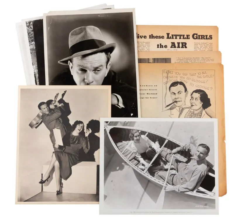A Burns and Allen Photo Collection. from auction in Studio City, California
