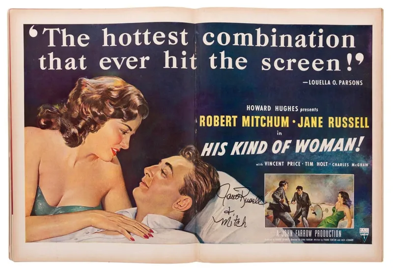 A Jane Russell Signed 1951 LIFE Magazine. from auction in Studio City, California