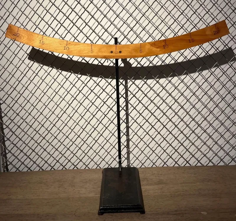 Scientific Lab Scale w/ Iron Stand from auction in Dundee, Ohio