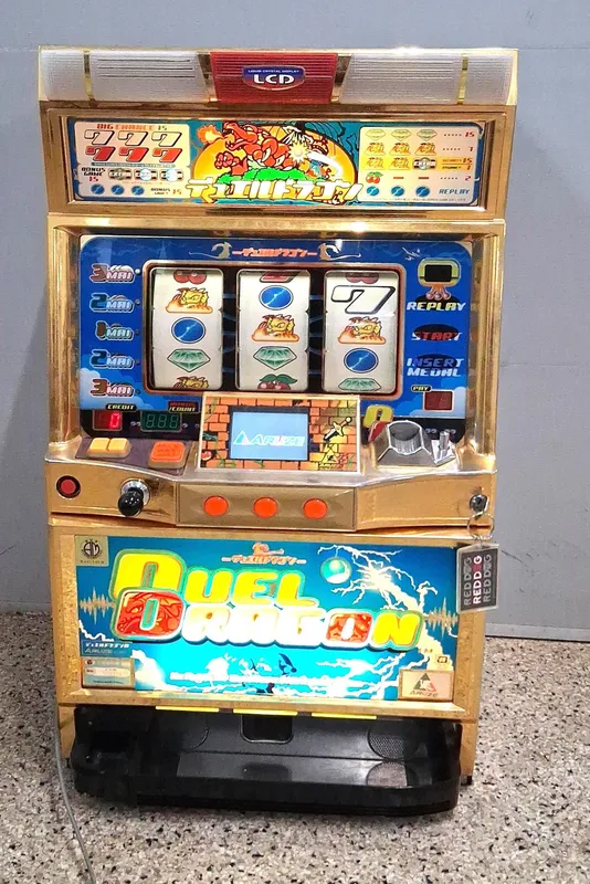 Aruze Corp. Duel Dragon R Pachislo Slot from auction in Dundee, Ohio