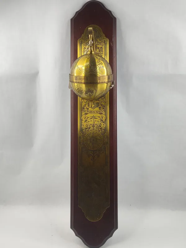 Franklin Mint Drake Falling Ball Clock from auction in Dundee, Ohio