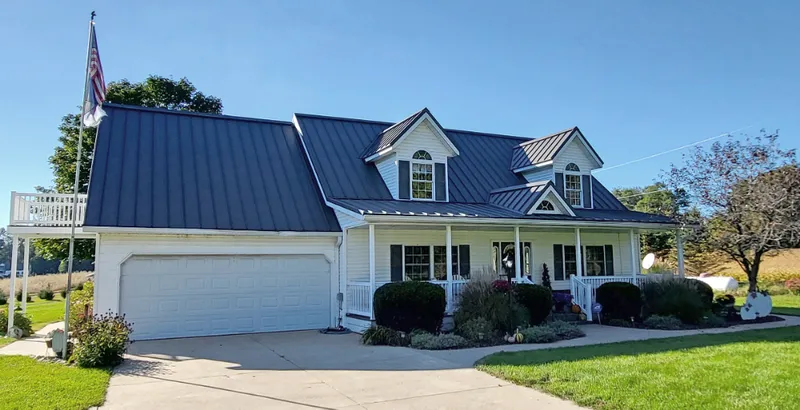 9.94 Acres - House - Pole Barn - Woods