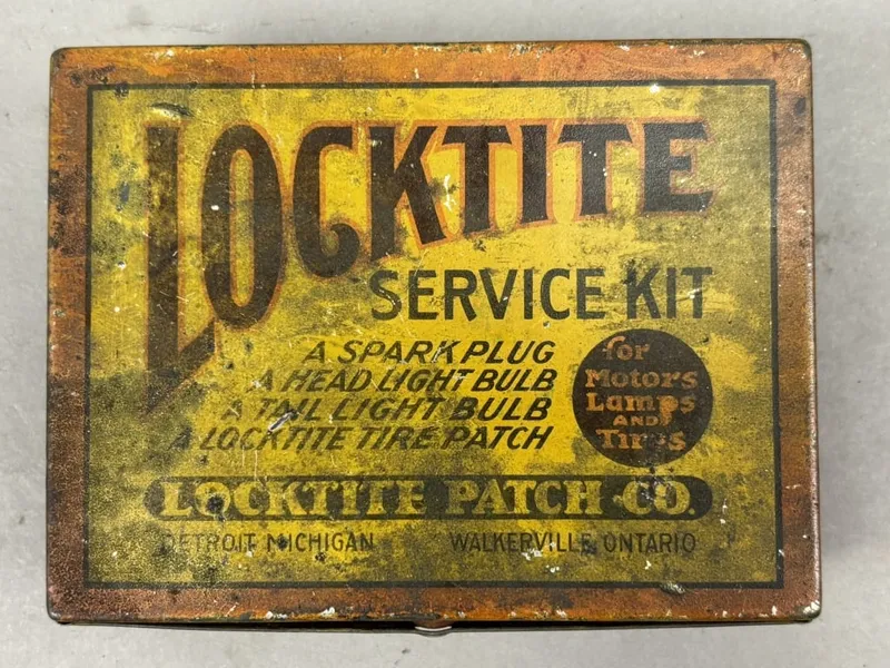Locktite Service Kit Metal Patch Can Detroit Mich from auction in Jackson, Michigan