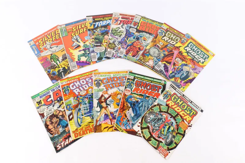 70's Marvel Comic Lot from auction in Williamstown, New Jersey
