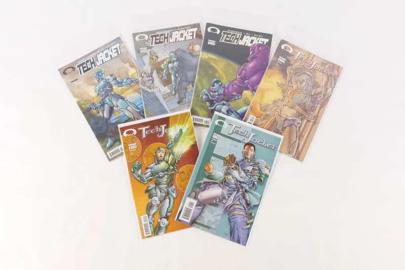 Tech Jacket Comics #1-6 from auction in Williamstown, New Jersey