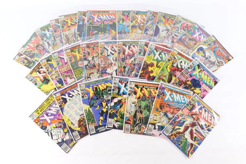 Lot of 32 Uncanny X-Men Comics from auction in Williamstown, New Jersey