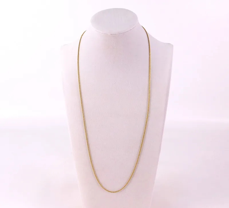 14k Small Rope Link Chain from auction in Williamstown, New Jersey