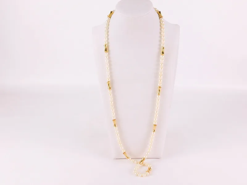 14k & Pearl Necklace. from auction in Williamstown, New Jersey